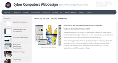 Desktop Screenshot of cybercomputers.de
